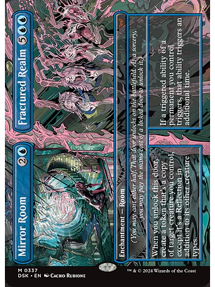 Mirror Room // Fractured Realm (Borderless foil) | Inglés | NM | DSK