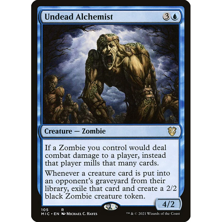 Undead Alchemist | Inglés | NM | MIC 1