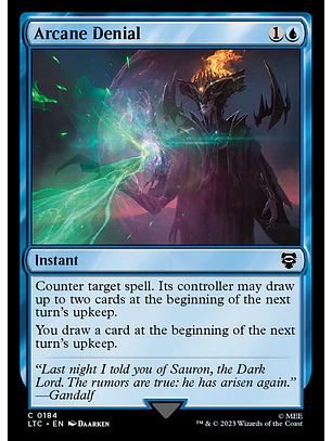Arcane Denial | Inglés | NM | LTC
