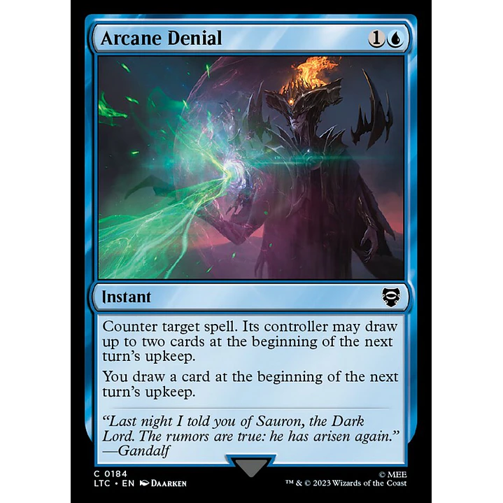 Arcane Denial | Inglés | NM | LTC 1