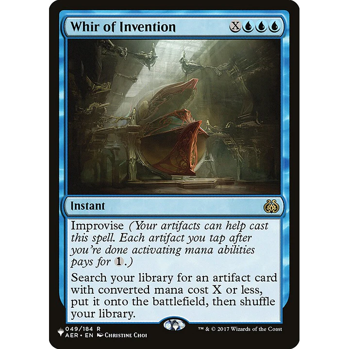 Whir of Invention | Inglés | NM | PLST 1