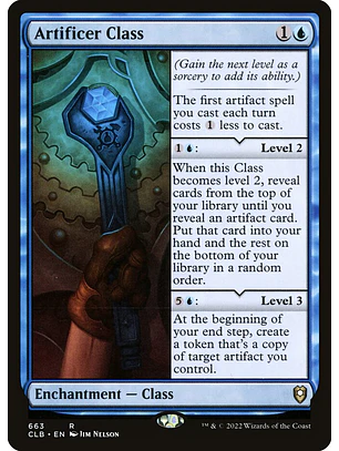 Artificer Class | Español | NM | CLB