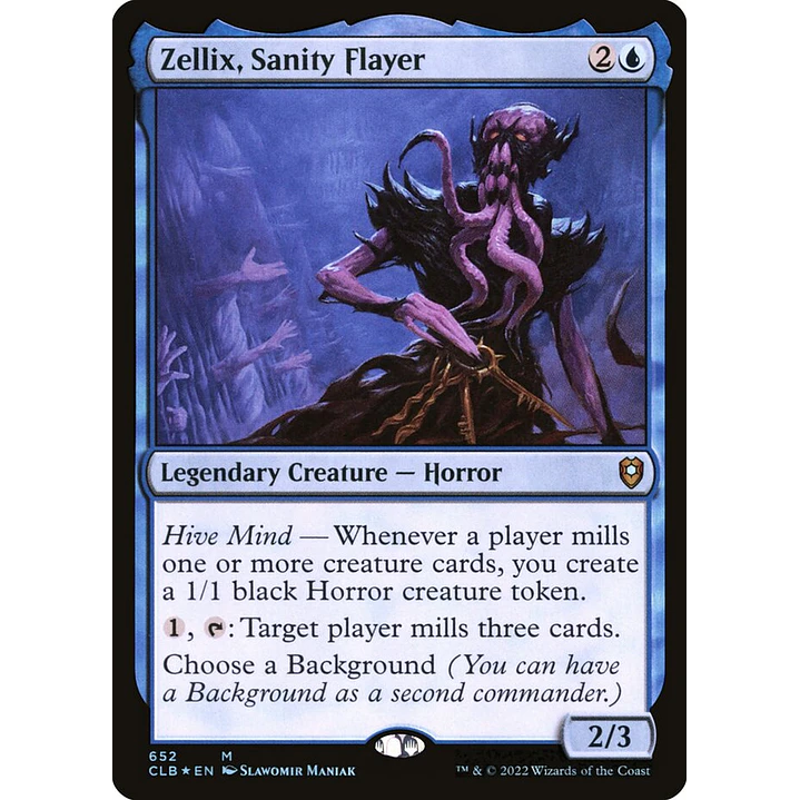 Zellix, Sanity Flayer (foil) | Español | NM | CLB 1