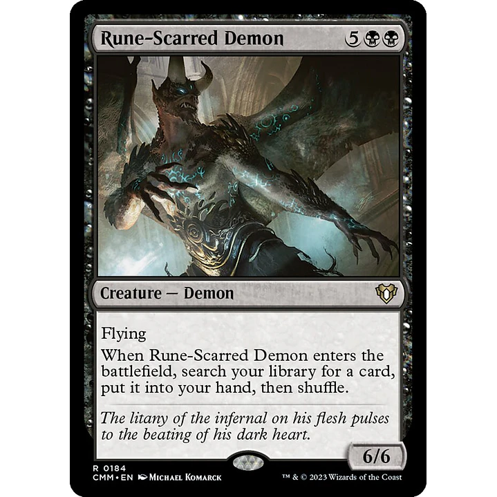 Rune-Scarred Demon | Inglés | NM | CMM 1