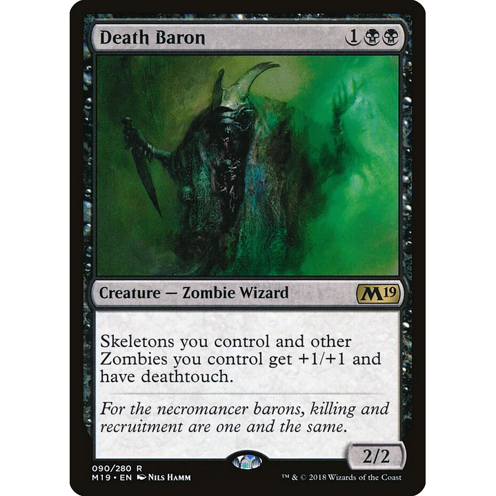 Death Baron | Inglés | NM | M19 1