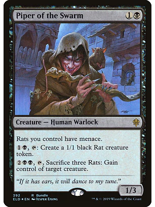 Piper of the Swarm (foil) | Inglés | NM | ELD