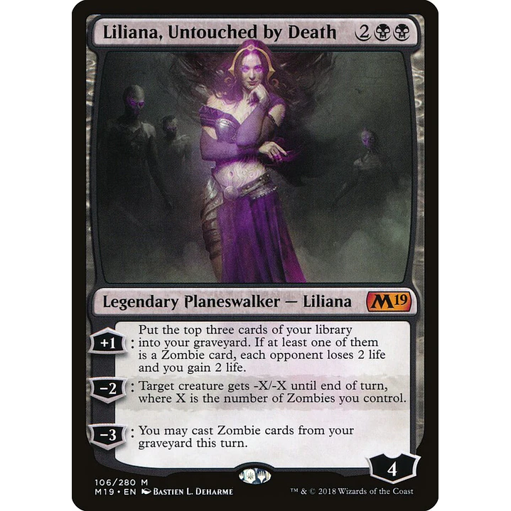 Liliana, Untouched by Death | Español | NM | M19 1