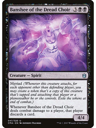 Banshee of the Dread Choir | Inglés | NM | CMA