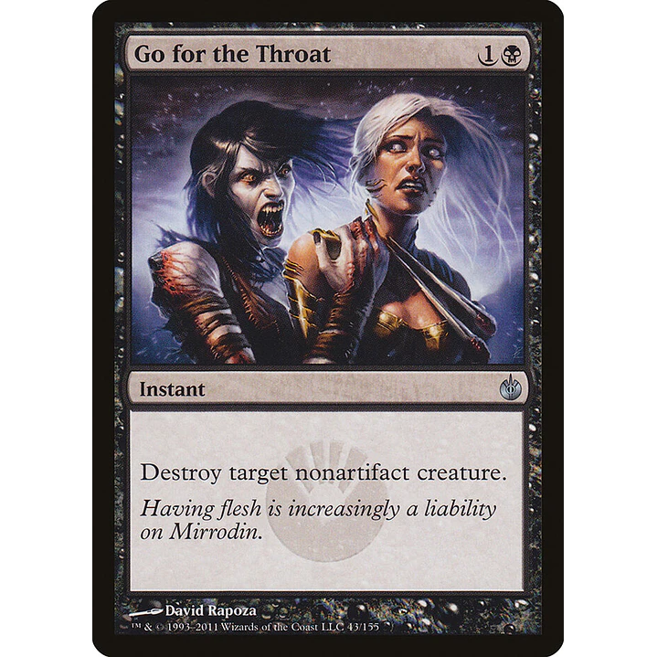 Go for the Throat | Inglés | NM | MBS 1