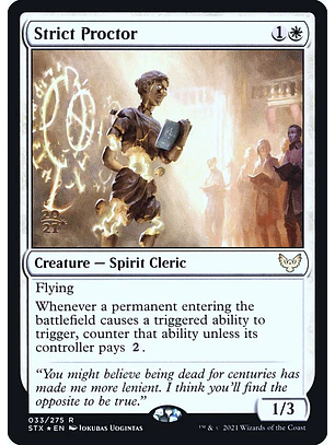Strict Proctor (Launch foil) | Español | NM | PSTX