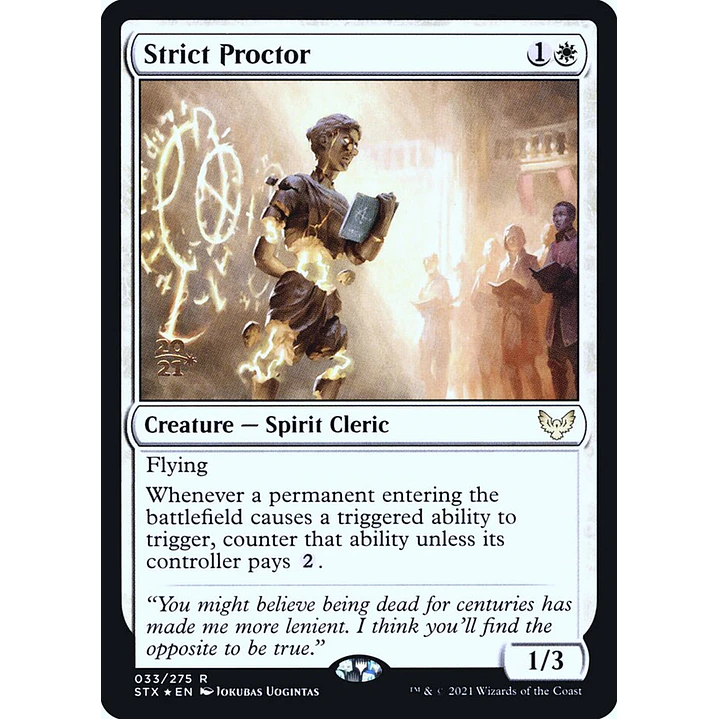 Strict Proctor (Launch foil) | Español | NM | PSTX 1