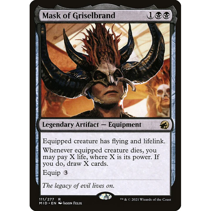 Mask of Griselbrand | Inglés | NM | MID 1