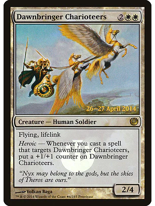 Dawnbringer Charioteers (Launch foil) | Español | NM | PJOU
