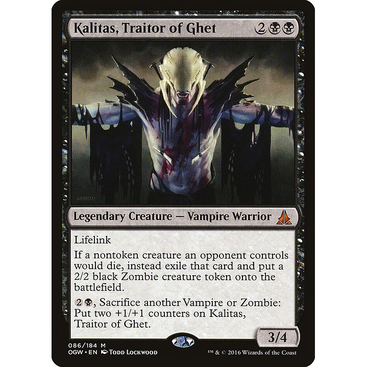 Kalitas, Traitor of Ghet | Inglés | NM | OGW 1