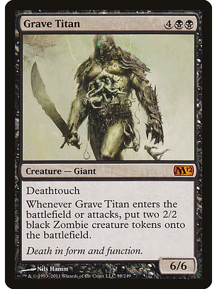 Grave Titan | Inglés | NM | M12
