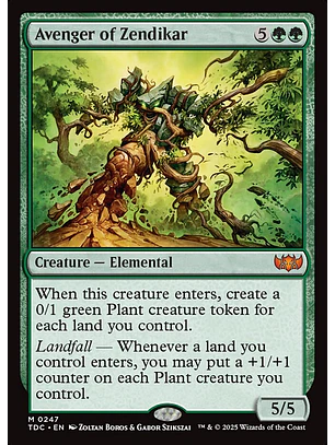Avenger of Zendikar | Inglés | NM | TDC