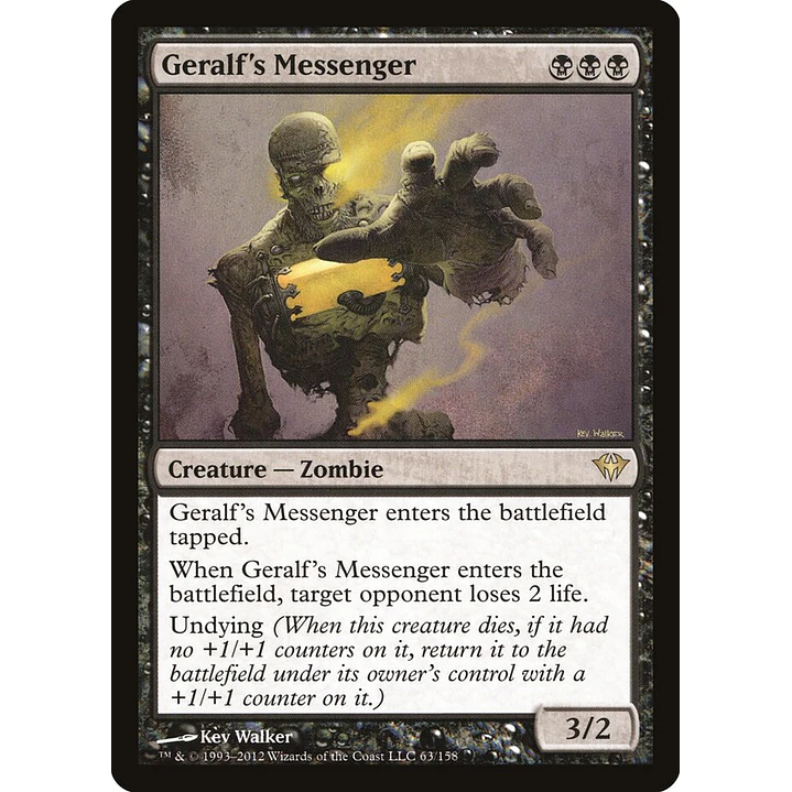 Geralf's Messenger | Inglés | NM | DKA 1