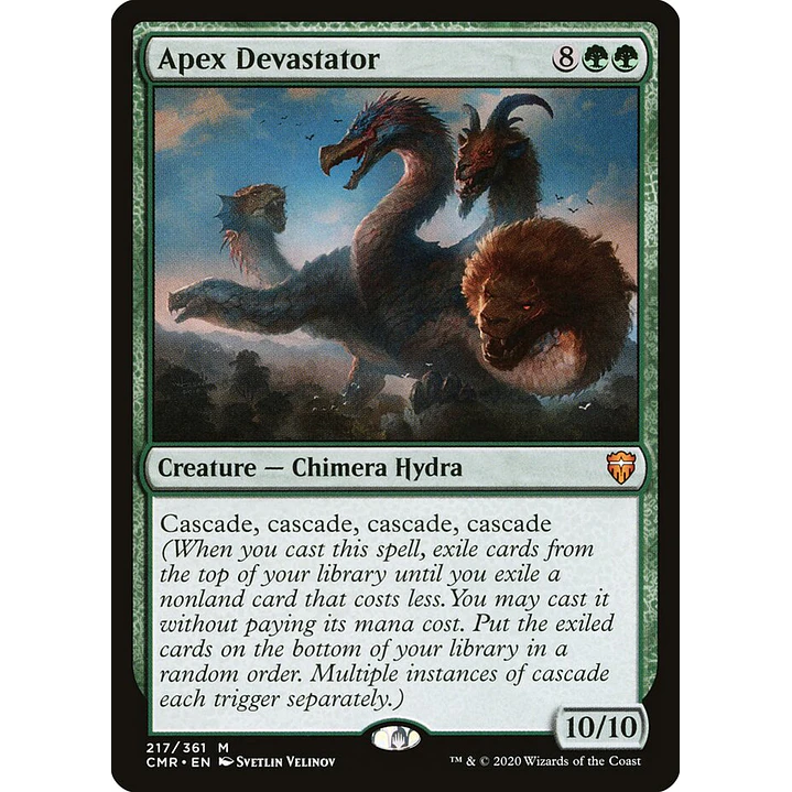 Apex Devastator (foil) | Inglés | NM | CMR 1