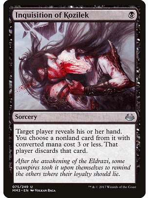 Inquisition of Kozilek | Inglés | NM | MM3