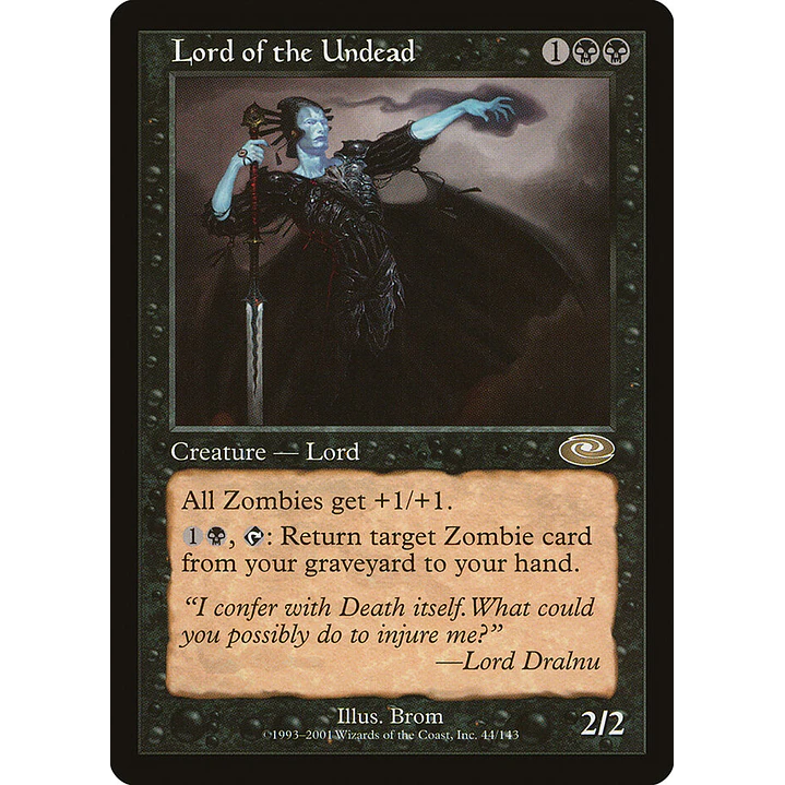 Lord of the Undead (Retro Frame) | Español | HP | PLS 1
