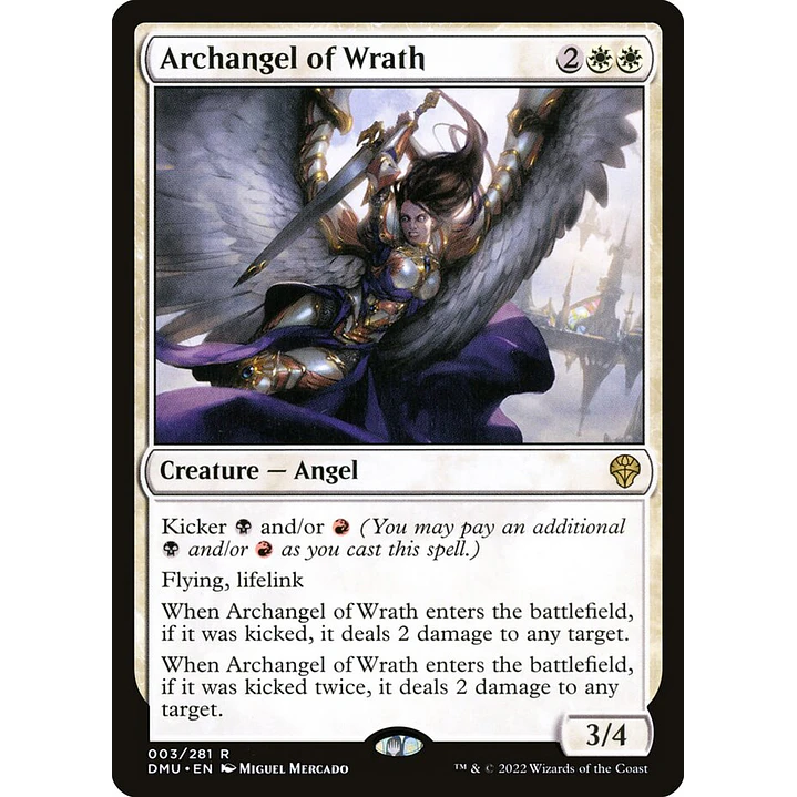 Archangel of Wrath | Español | NM | DMU 1