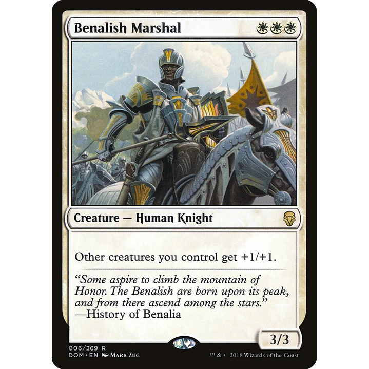 Benalish Marshal | Español | NM | DOM 1