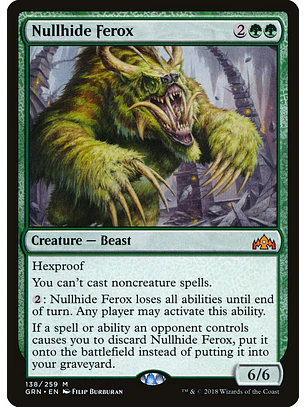 Nullhide Ferox | Inglés | NM | GRN