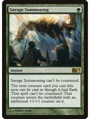 Savage Summoning | Inglés | NM | M14