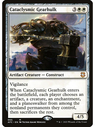 Cataclysmic Gearhulk | Español | NM | AFC