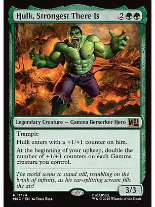 Hulk, Strongest There Is | Inglés | NM | MSC