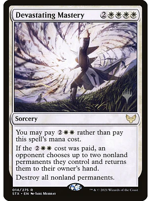Devastating Mastery | Español | NM | PSTX