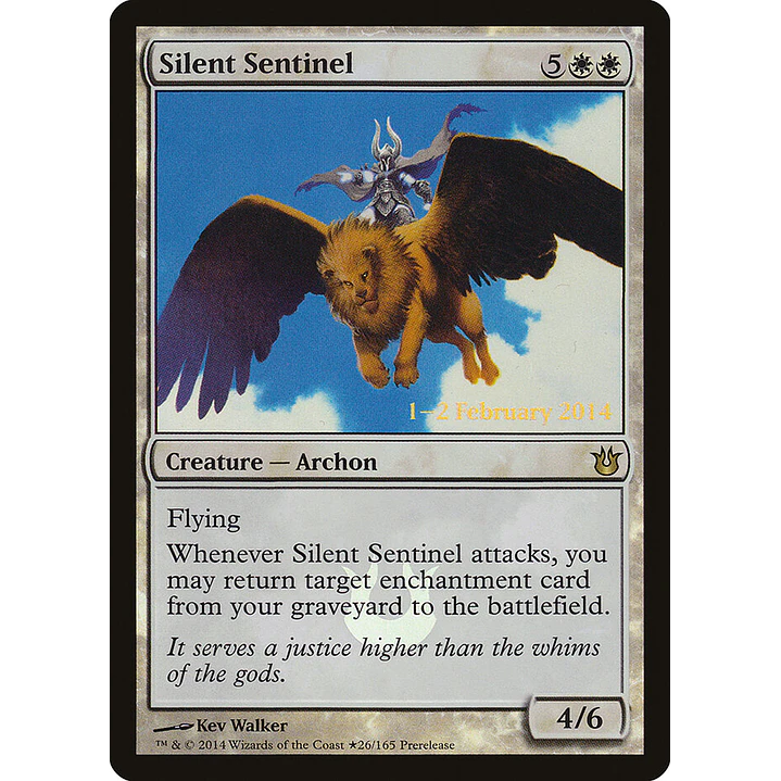 Silent Sentinel (Launch foil) | Español | NM | PBNG 1
