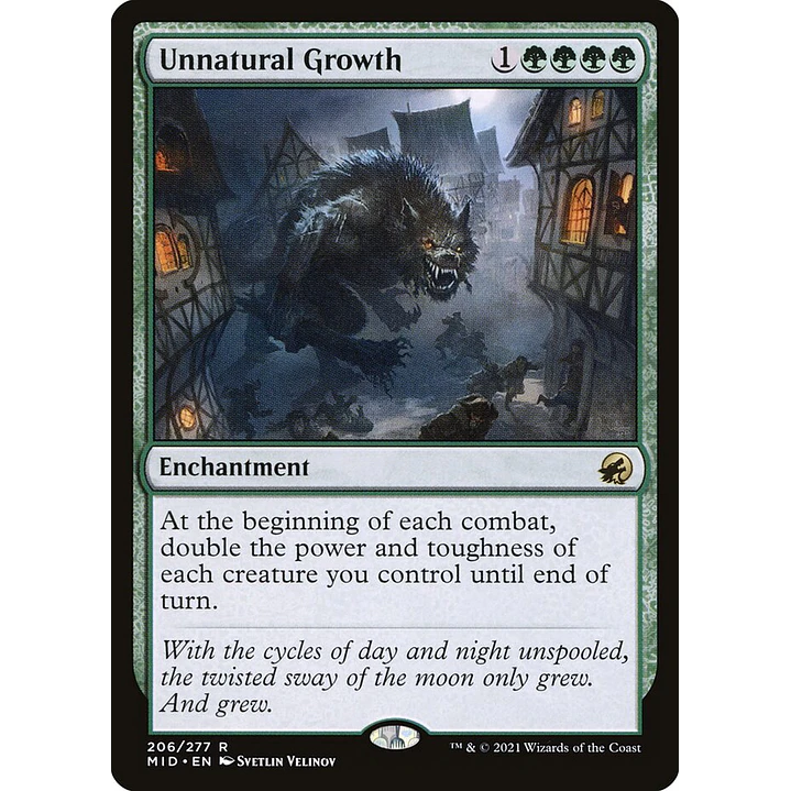Unnatural Growth | Inglés | NM | MID 1