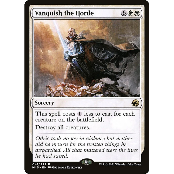 Vanquish the Horde | Inglés | NM | MID 1