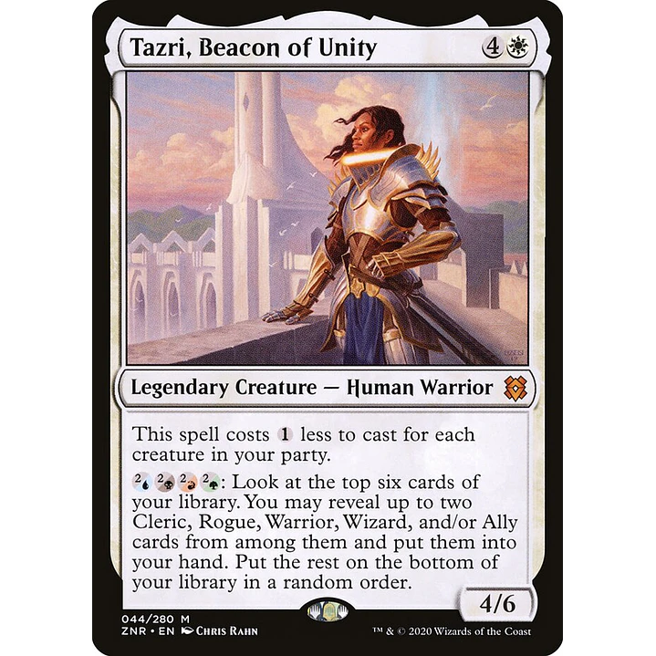 Tazri, Beacon of Unity | Inglés | NM | ZNR 1