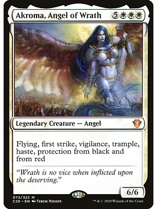 Akroma, Angel of Wrath | Inglés | NM | C20