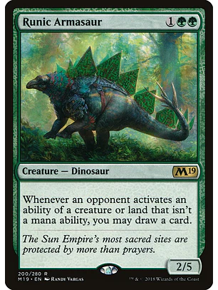 Runic Armasaur | Inglés | NM | M19