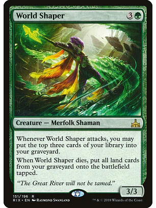 World Shaper (foil) | Español | NM | RIX