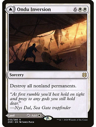 Ondu Inversion // Ondu Skyruins | Inglés | NM | ZNR