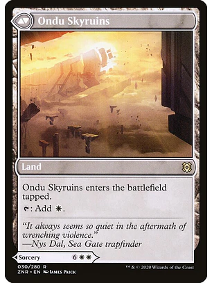 Ondu Inversion // Ondu Skyruins | Inglés | NM | ZNR