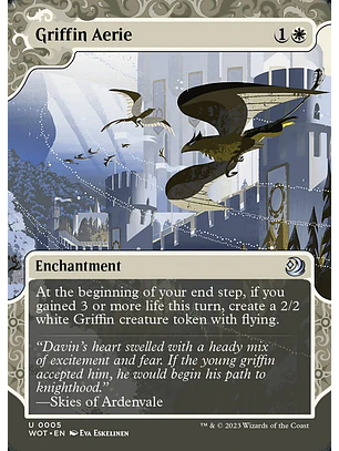 Griffin Aerie (Showcase foil) | Inglés | NM | WOT