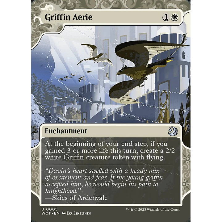 Griffin Aerie (Showcase foil) | Inglés | NM | WOT 1