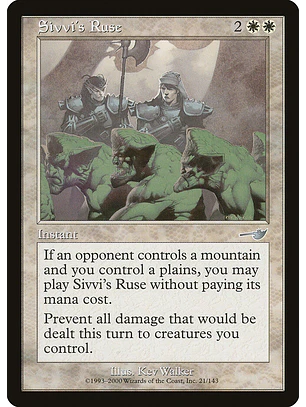 Sivvi's Ruse (Retro Frame foil) | Español | NM | NEM