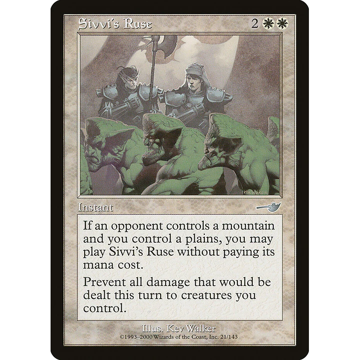 Sivvi's Ruse (Retro Frame foil) | Español | NM | NEM 1