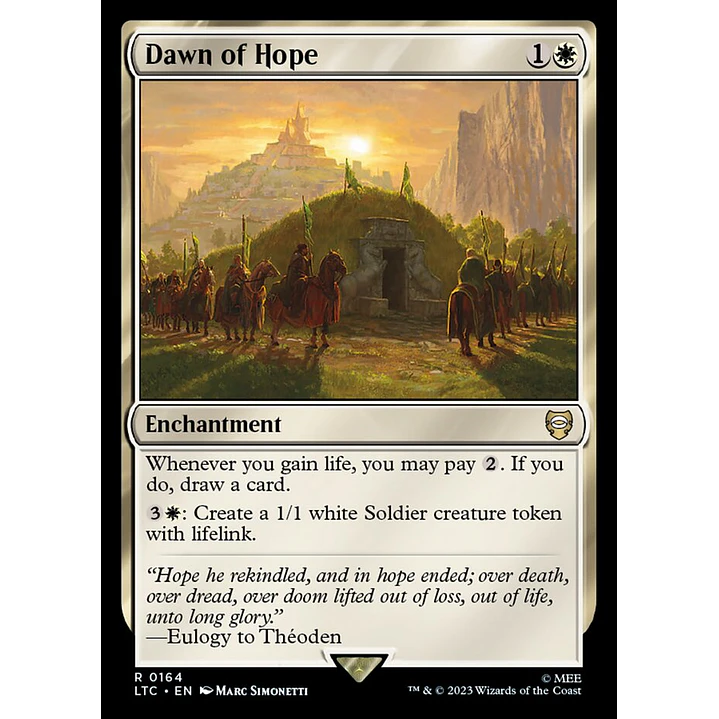 Dawn of Hope | Español | NM | LTC 1