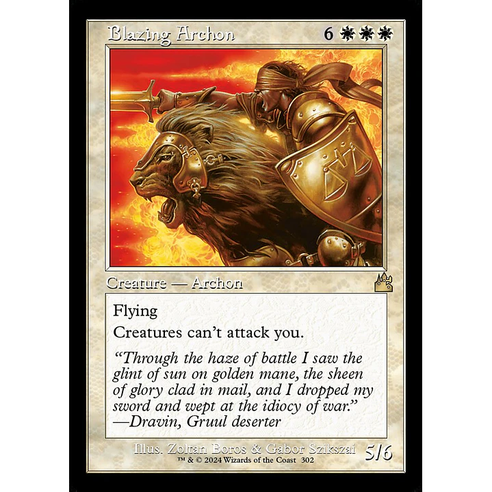 Blazing Archon (Retro Frame) | Español | NM | RVR 1