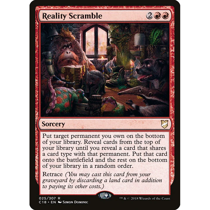 Reality Scramble | Español | NM | C18 1