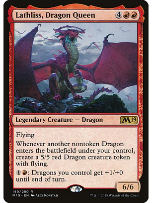 Lathliss, Dragon Queen | Español | NM | M19