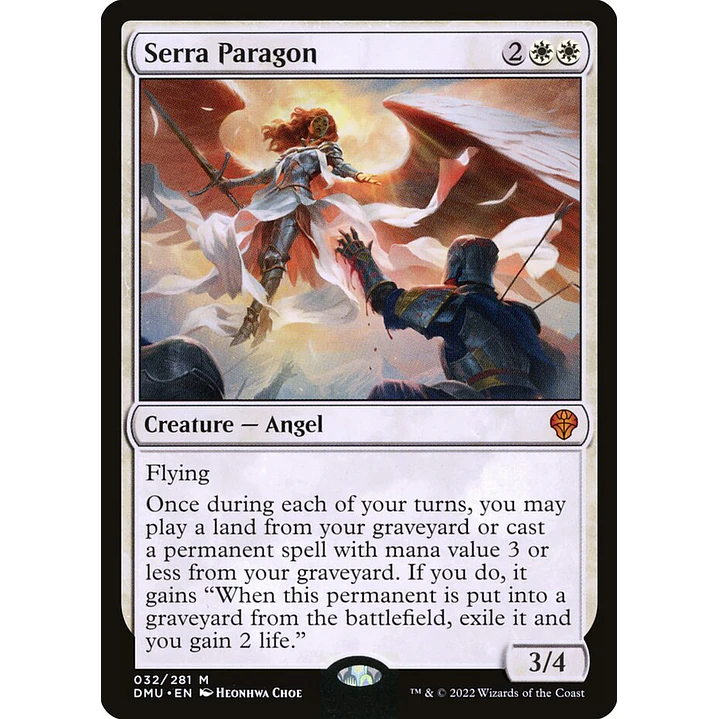 Serra Paragon | Español | NM | DMU 1