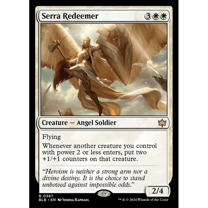Serra Redeemer | Español | NM | BLB 1